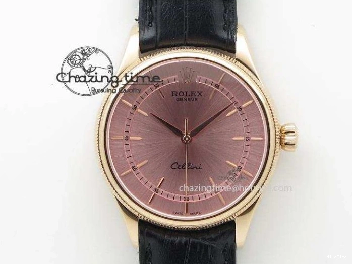 MiroTime 0412 DateJust 28mm RG BP Maker Best Edition Brown Diam Dial Fluted Bezel On RG Bracelet ETA TopPick 3441